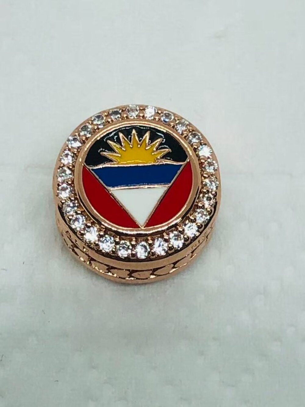 ✨ ✨PANDORA Country Of Antigua & Barbuda EXCLUSIVE Flag Button Charm